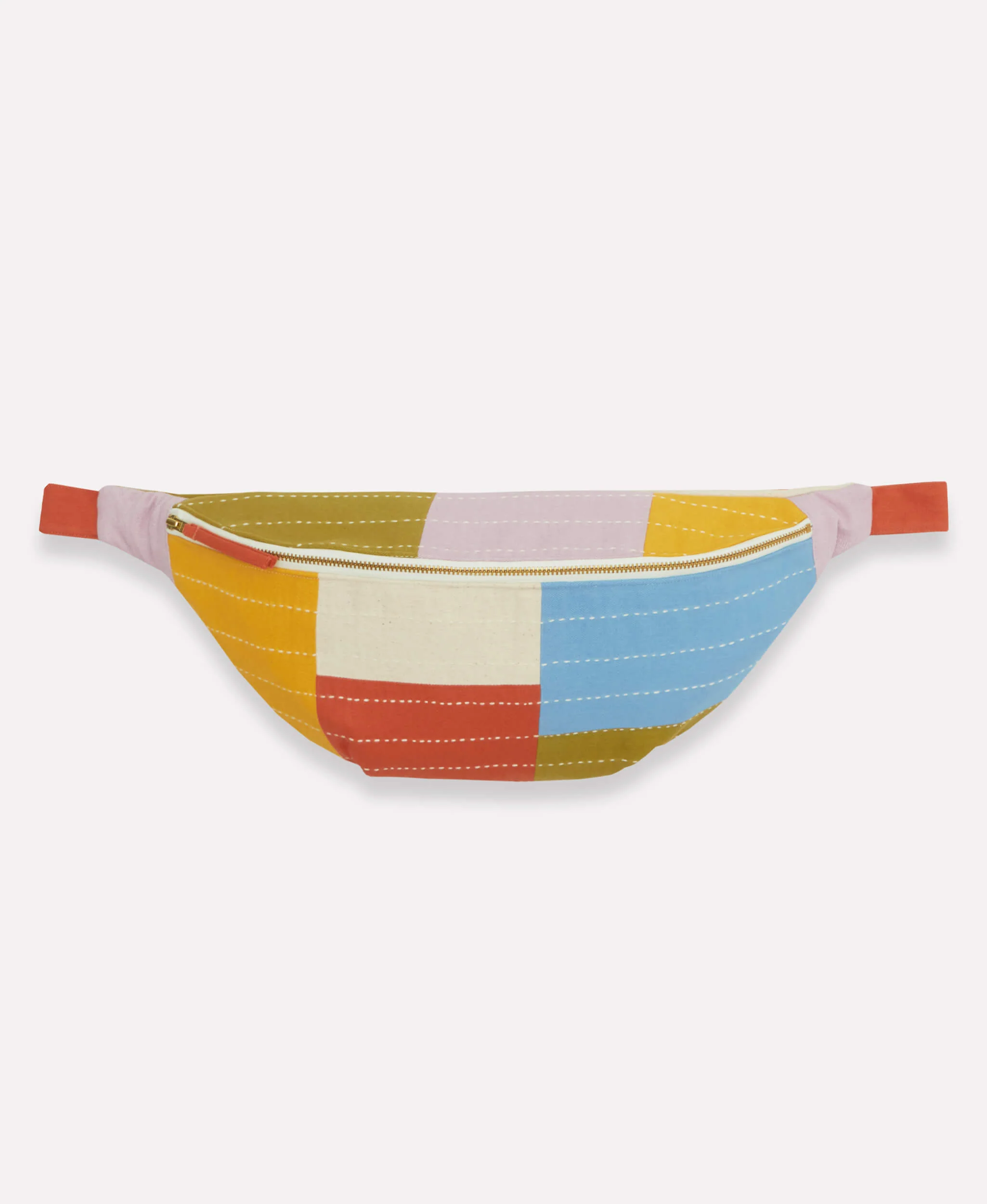 Checkered Sling Bag - Cloud - Image 4