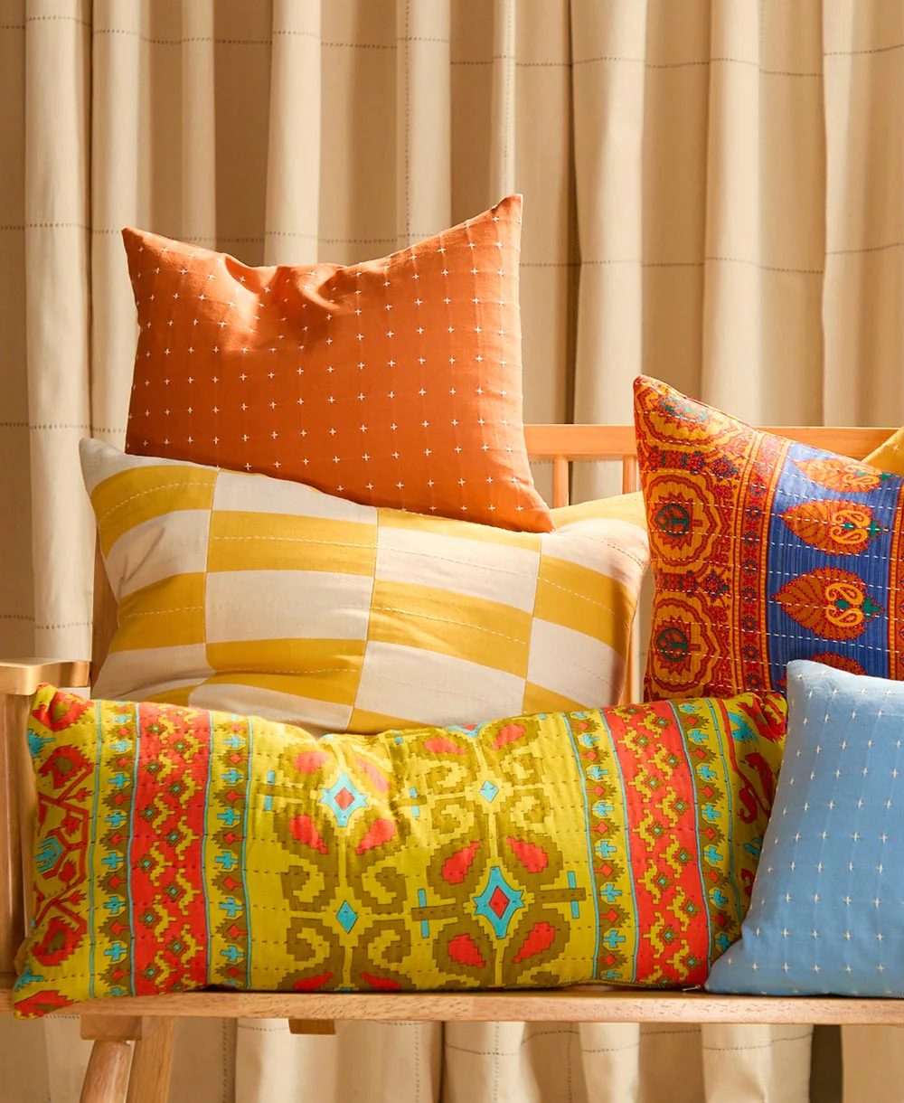 Checkered Throw Pillow - Image 11