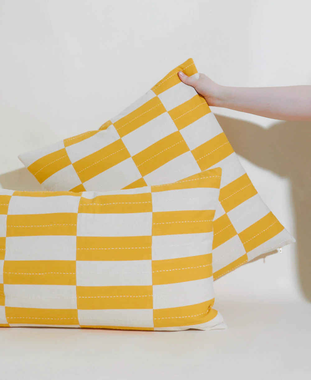 Checkered Throw Pillow - Image 12