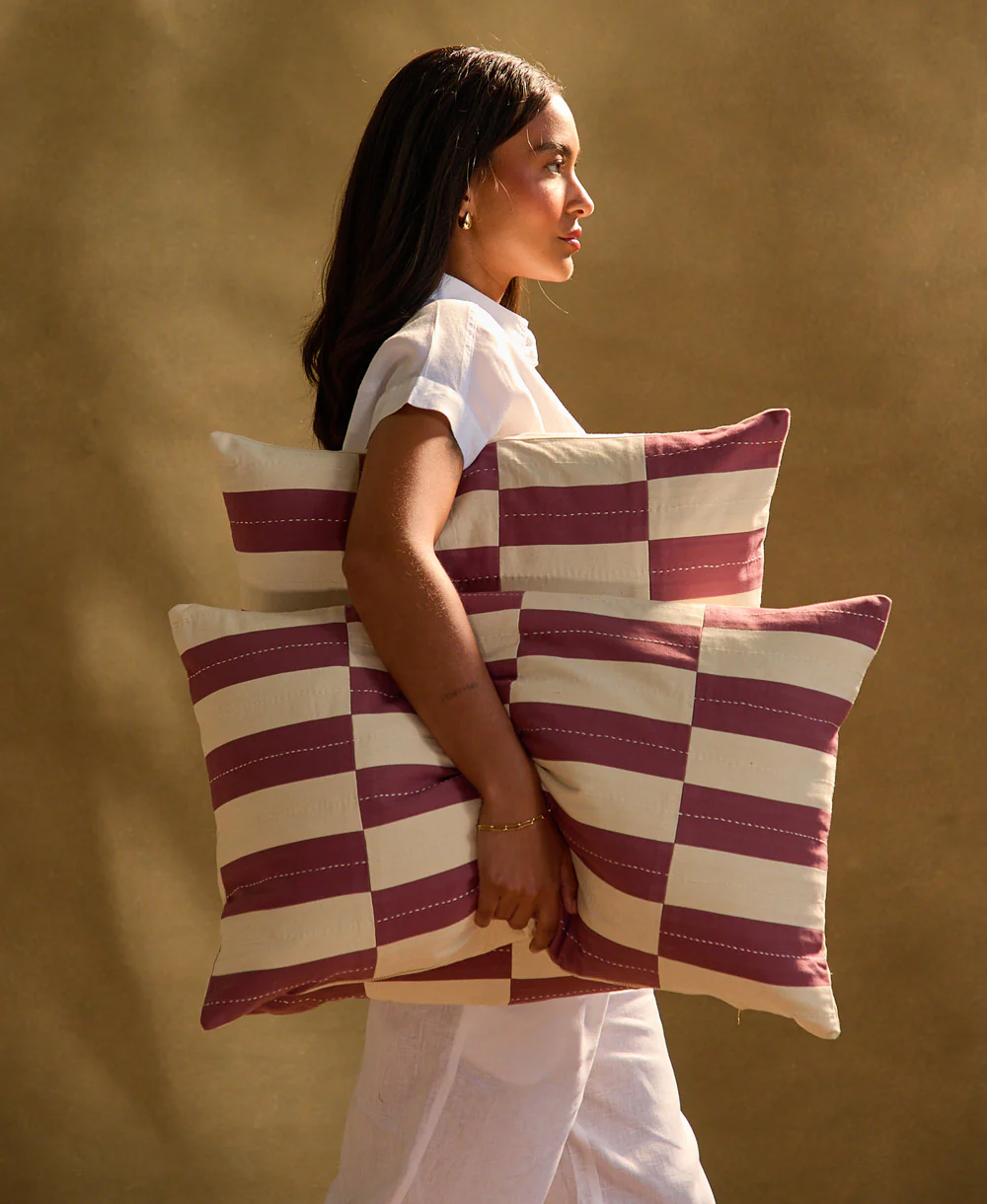 Checkered Throw Pillow - Image 13