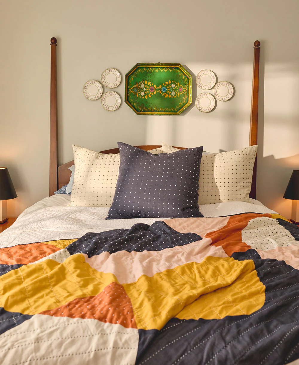 Cross-Stitch Throw Pillow - Image 3