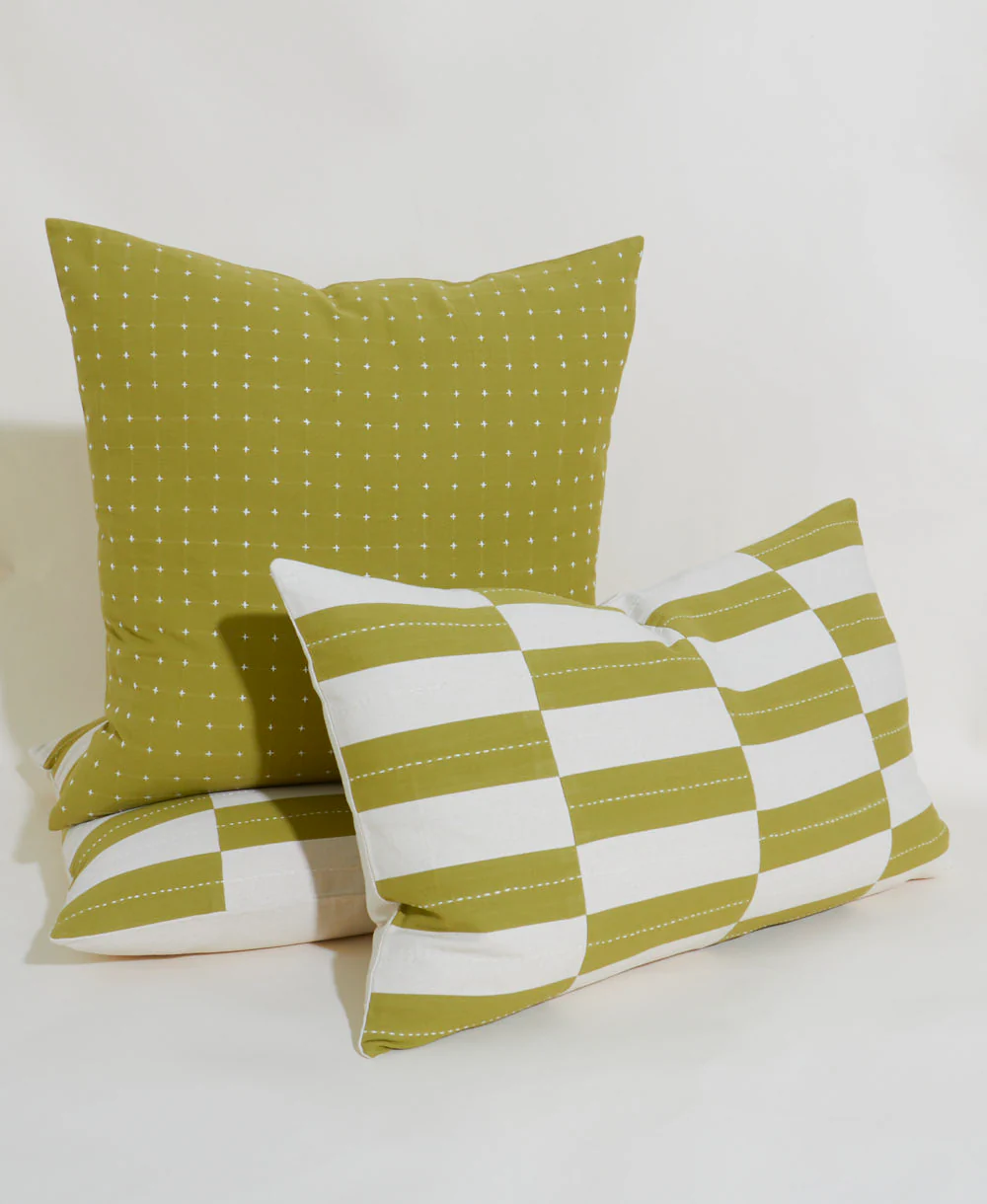 Cross-Stitch Throw Pillow - Image 3