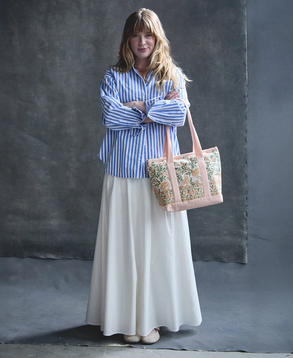 Floral Mini Tote Bag - Image 3