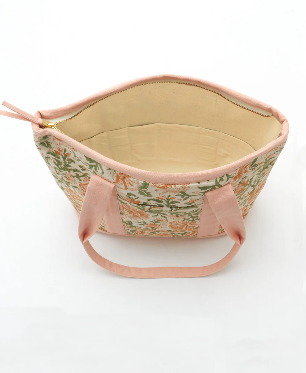 Floral Mini Tote Bag - Image 4
