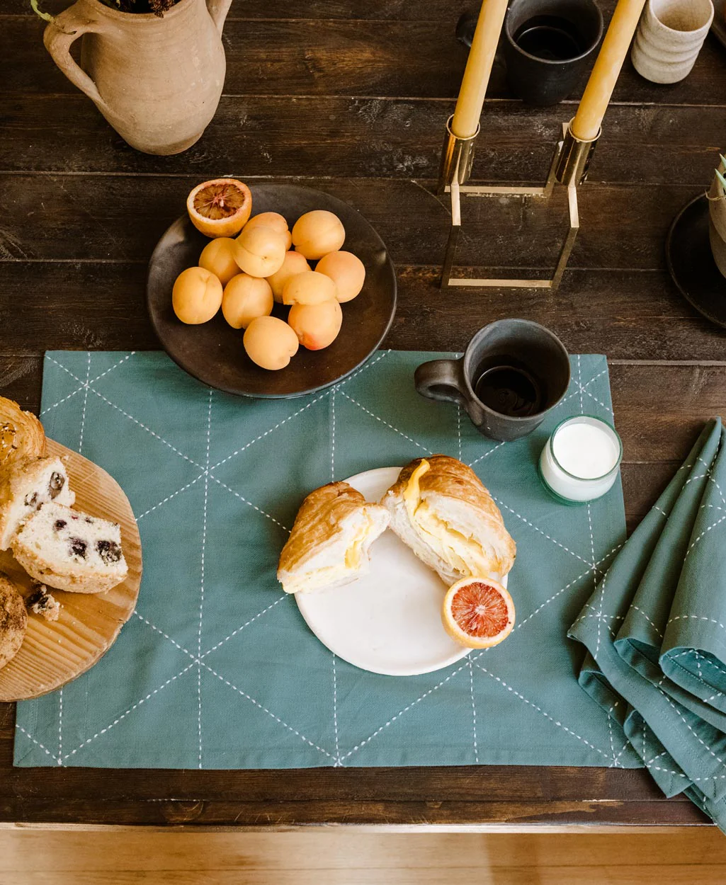 Graph Cotton Placemats - Set of 2 - Image 7