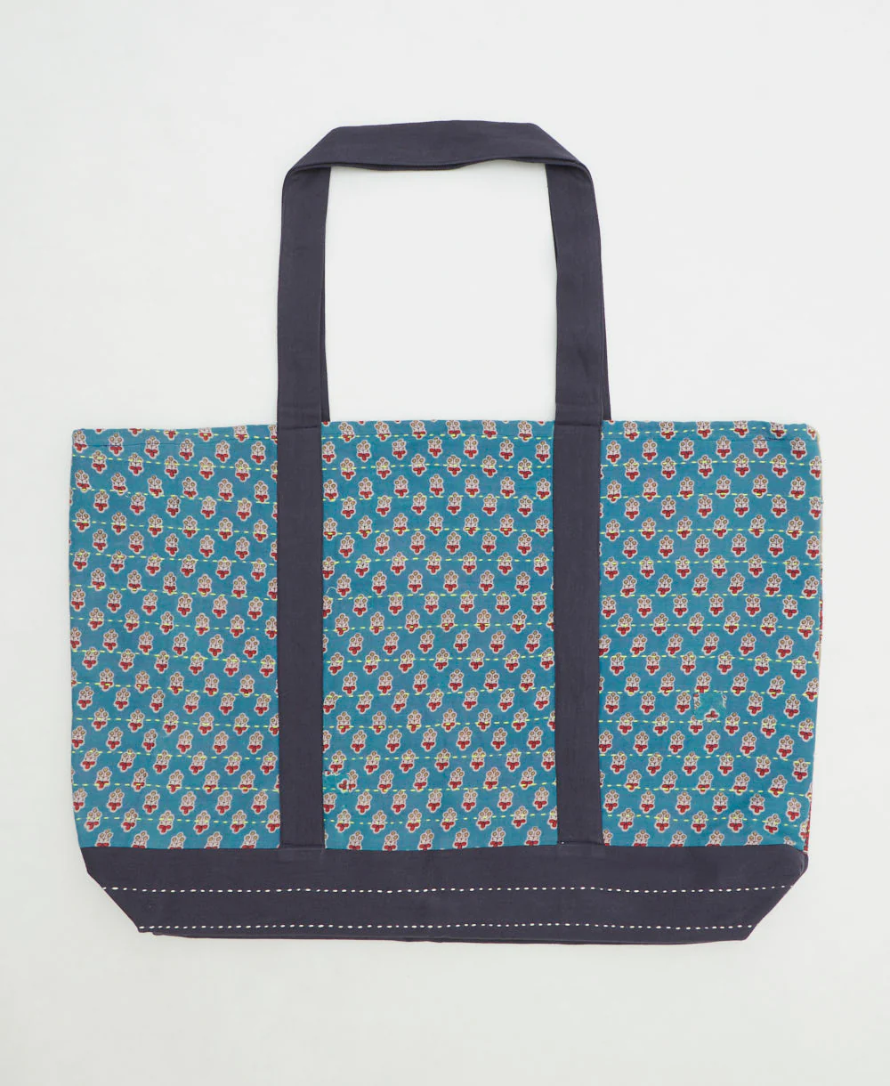Kantha Canvas Tote Bag - No. 260301 - Image 2