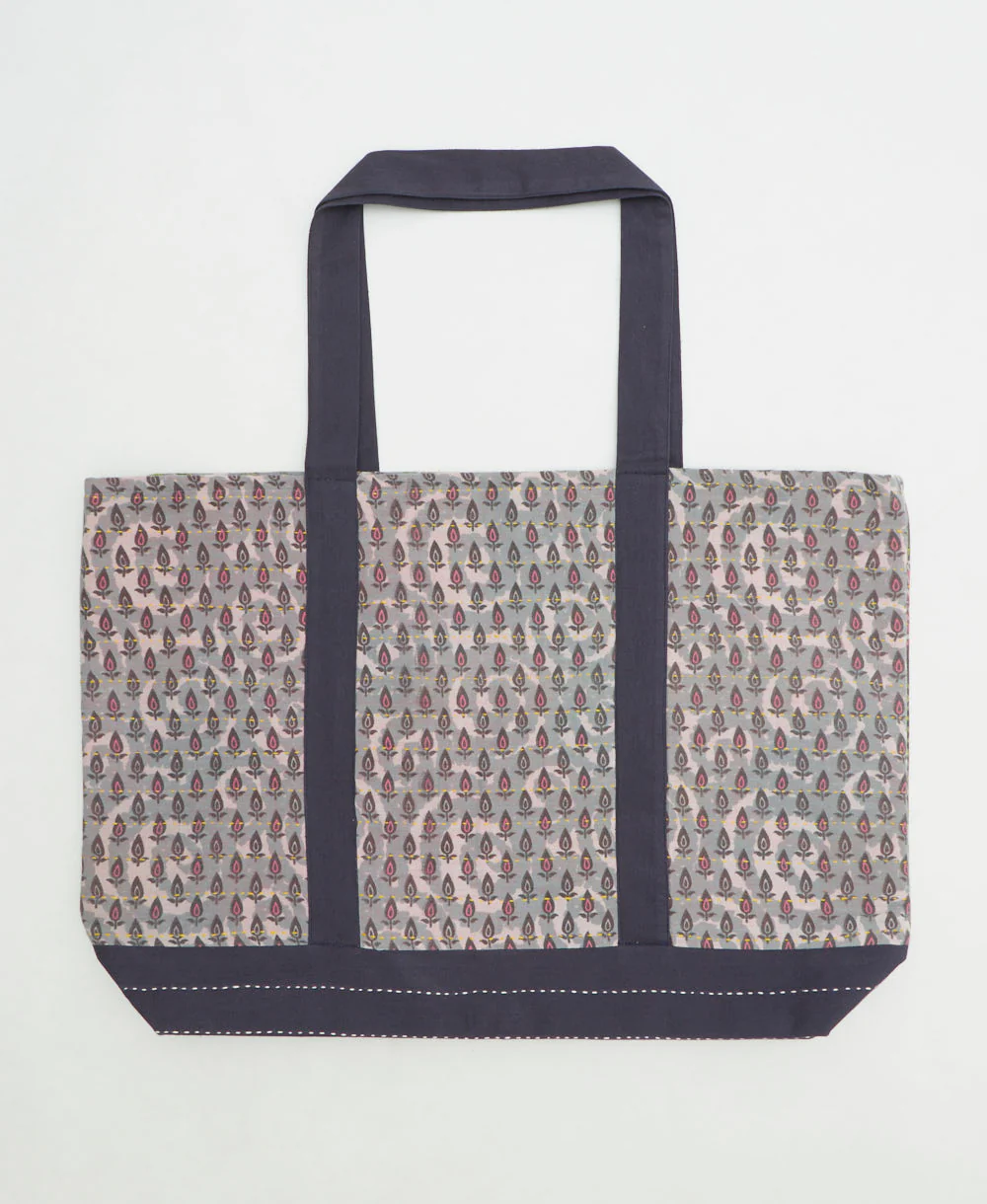 Kantha Canvas Tote Bag - No. 260302 - Image 2