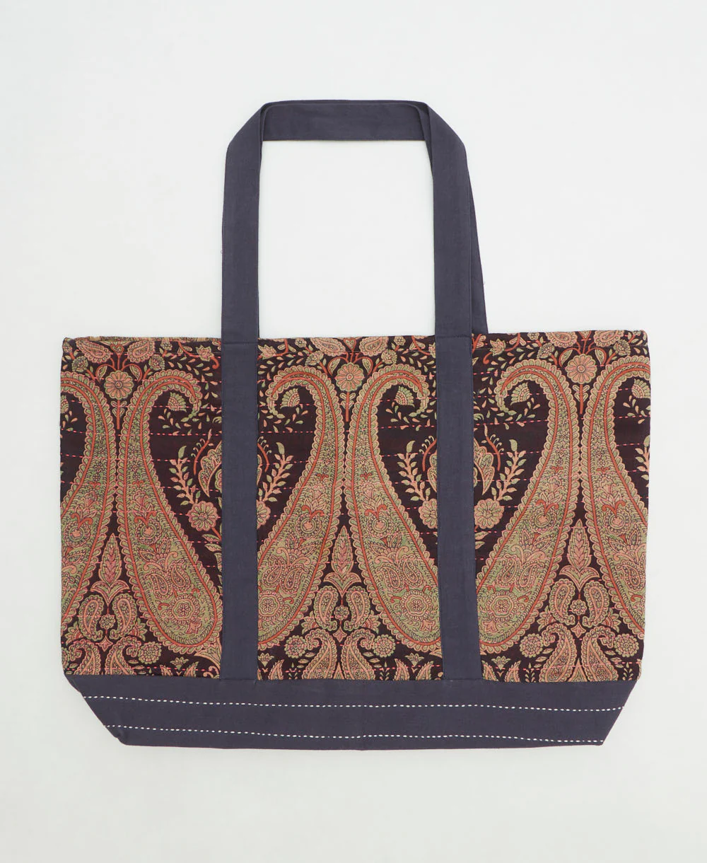 Kantha Canvas Tote Bag - No. 260303