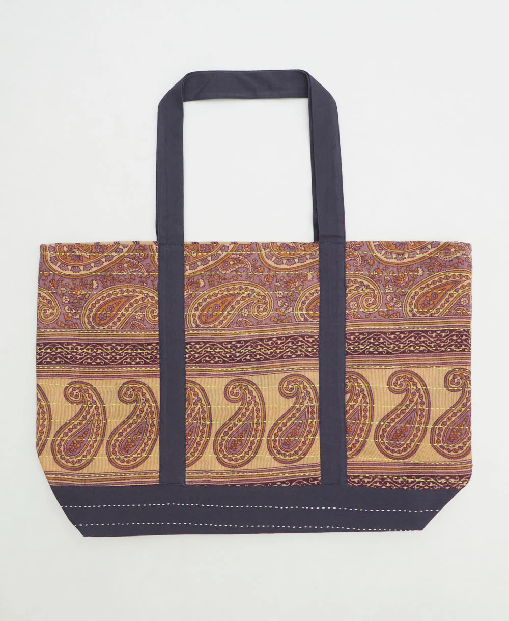Kantha Canvas Tote Bag - No. 260304