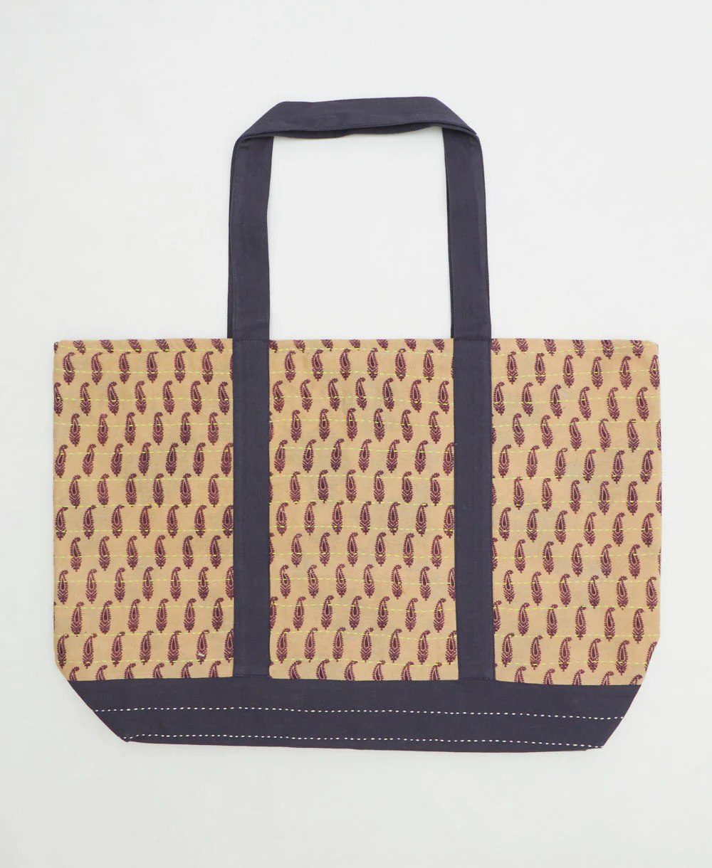 Kantha Canvas Tote Bag - No. 260304 - Image 2