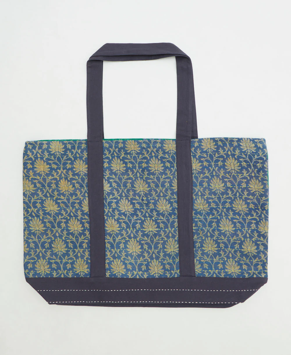 Kantha Canvas Tote Bag - No. 260309 - Image 2