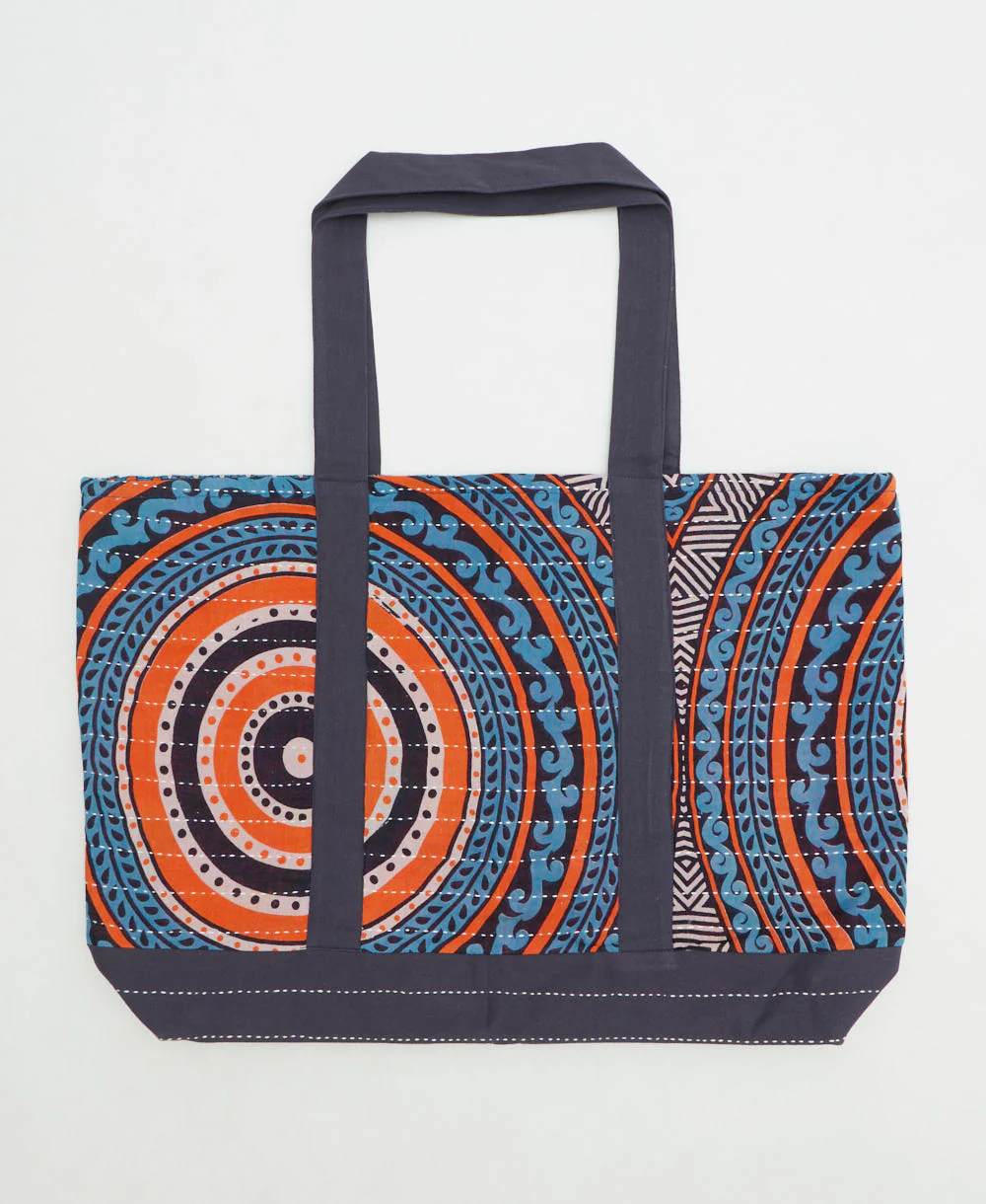 Kantha Canvas Tote Bag - No. 260310