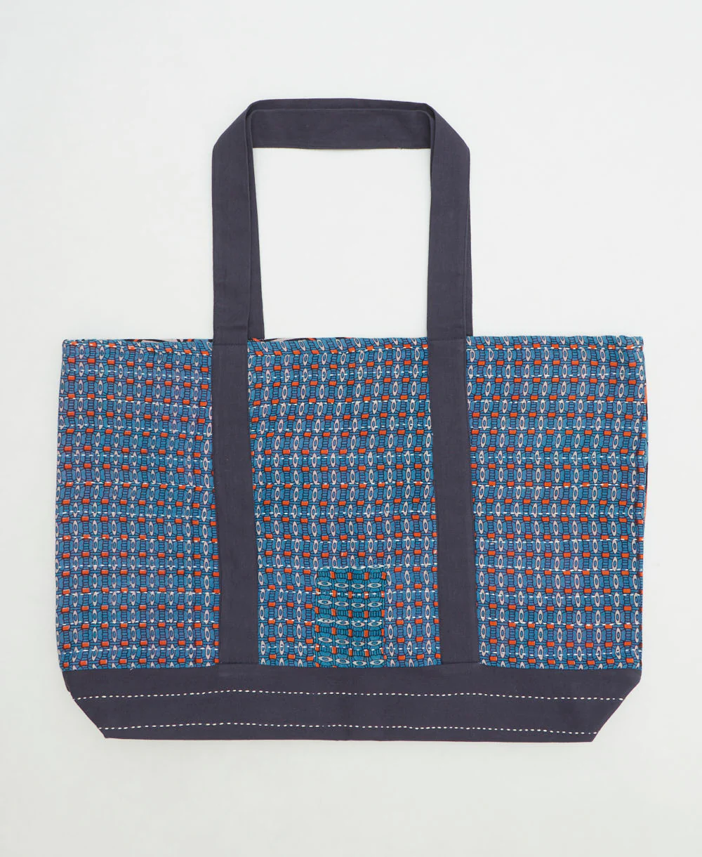 Kantha Canvas Tote Bag - No. 260310 - Image 2