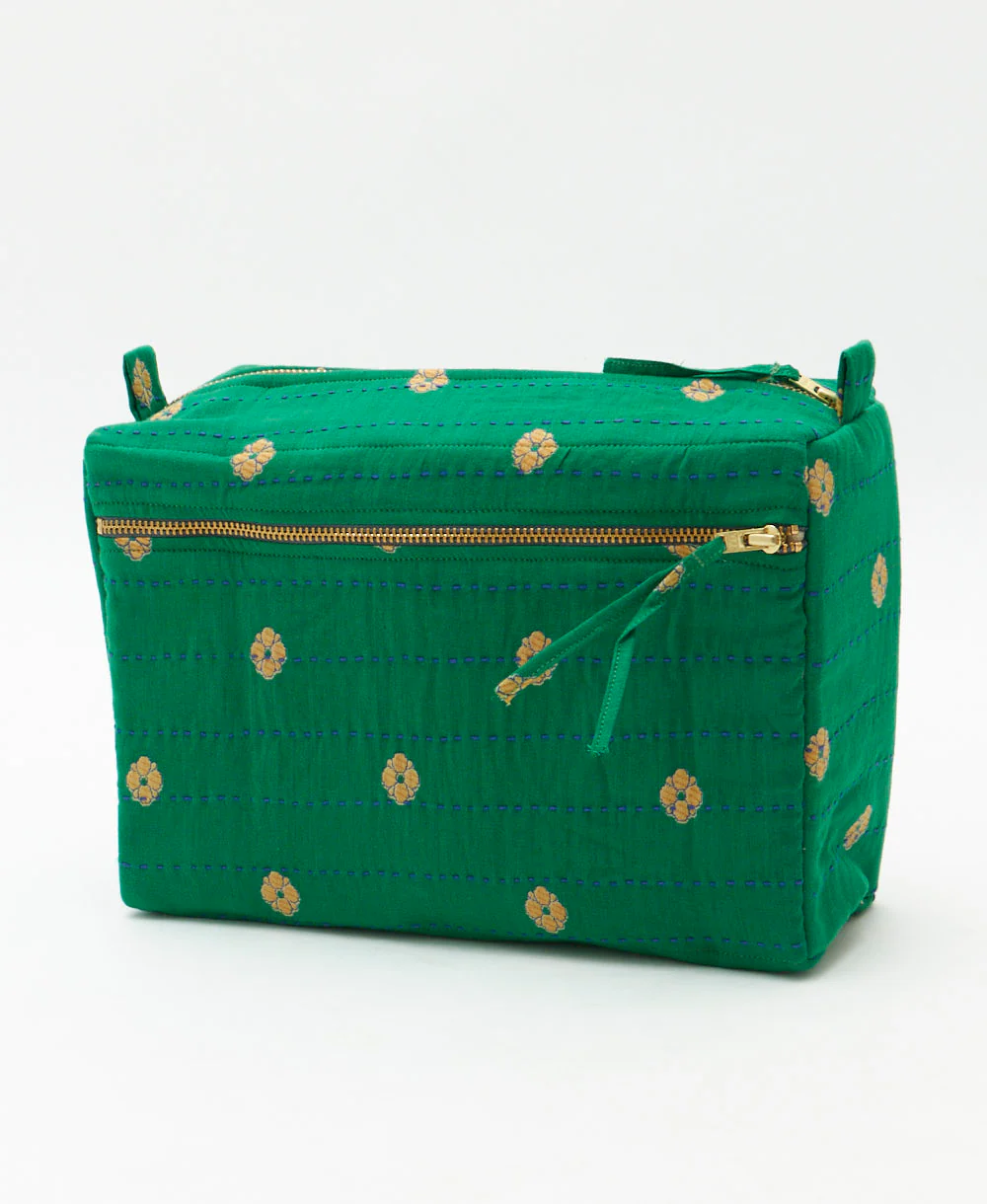 Kantha Large Toiletry Bag - No. 260307