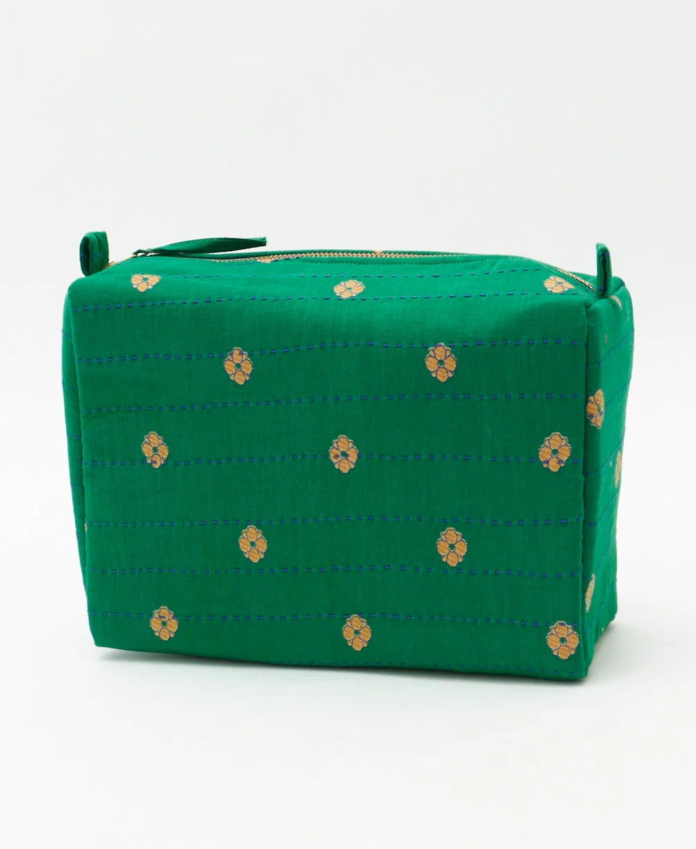 Kantha Large Toiletry Bag - No. 260307 - Image 2