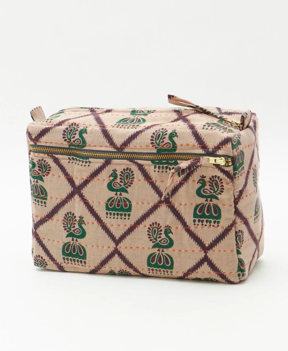 Kantha Large Toiletry Bag - No. 260308