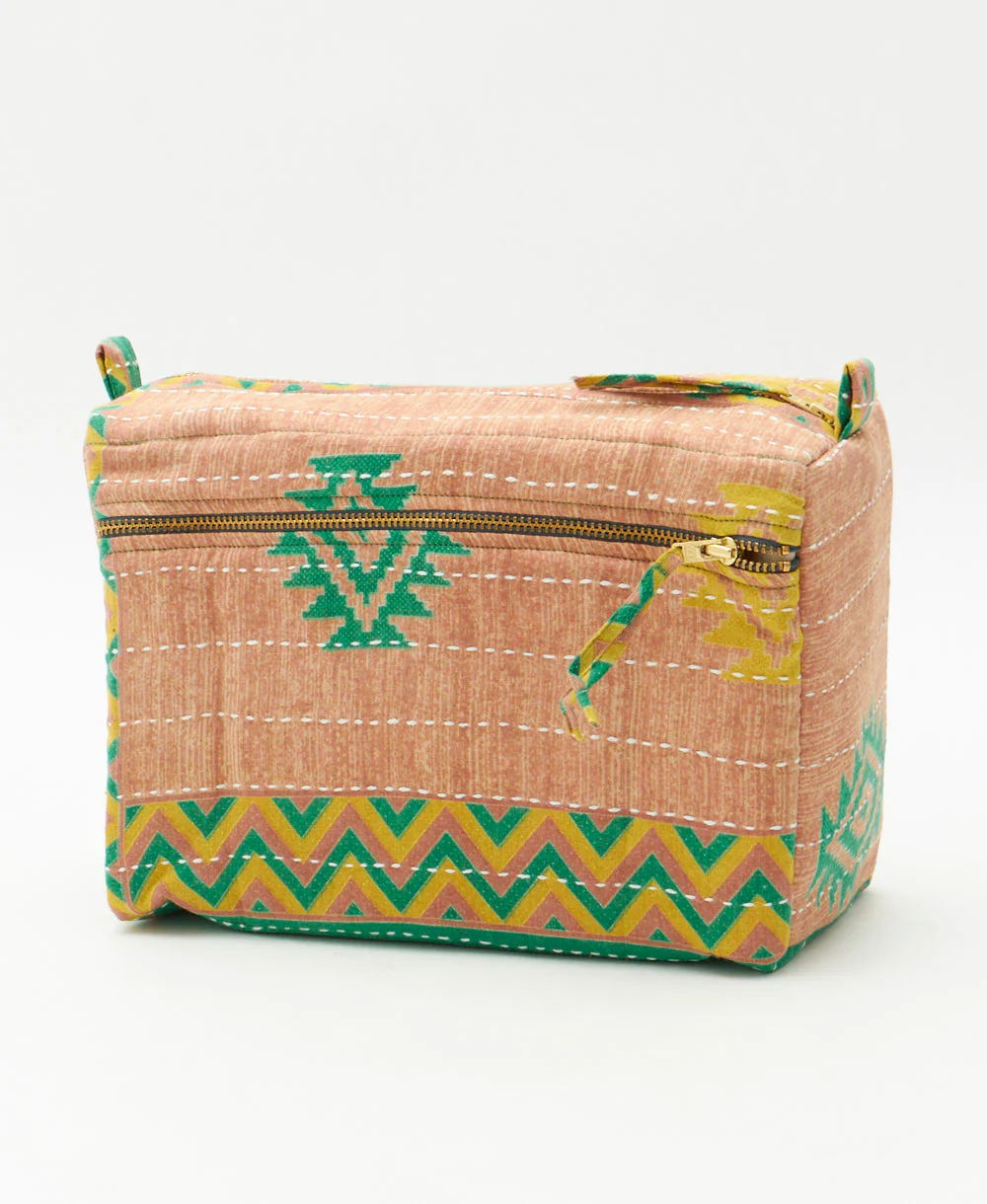 Kantha Large Toiletry Bag - No. 260309