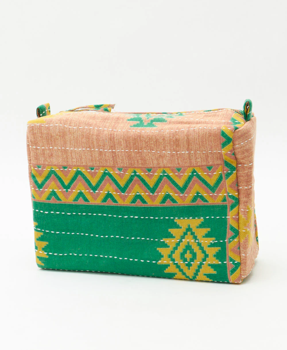 Kantha Large Toiletry Bag - No. 260309 - Image 2