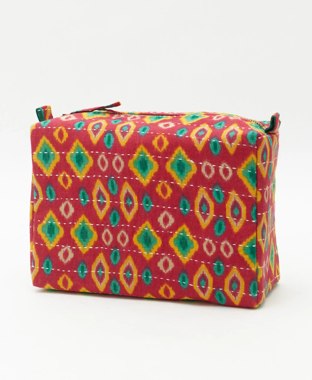 Kantha Large Toiletry Bag - No. 260311 - Image 2