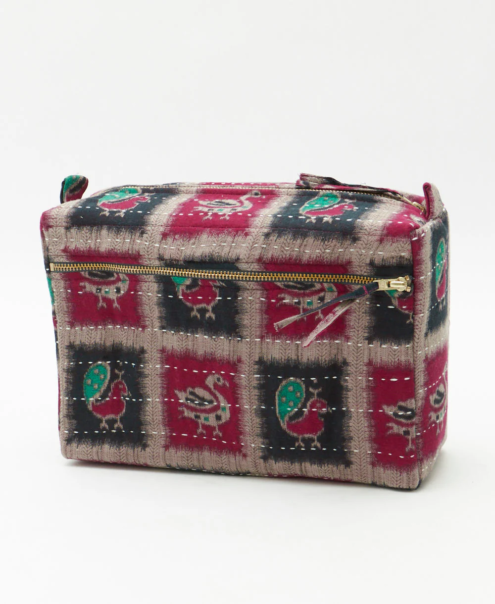 Kantha Large Toiletry Bag - No. 260312