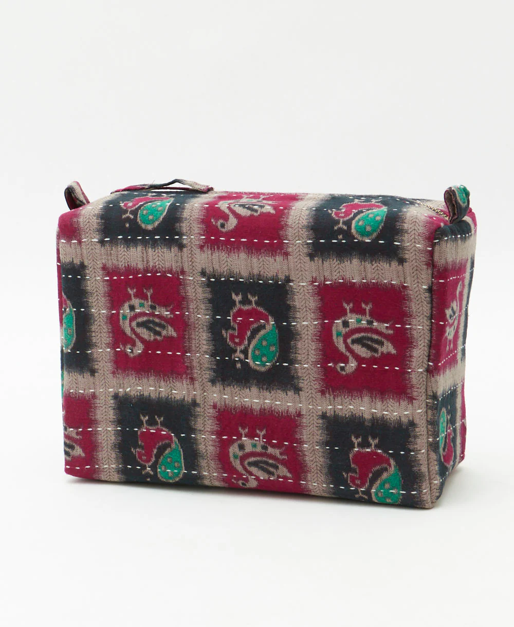 Kantha Large Toiletry Bag - No. 260312 - Image 2
