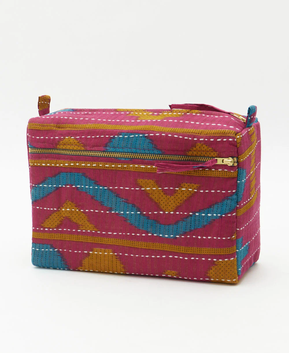 Kantha Large Toiletry Bag - No. 260314