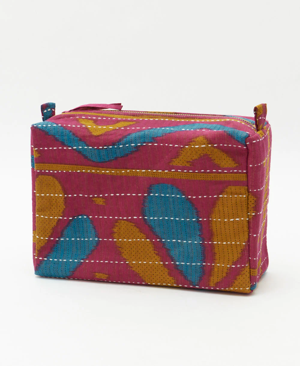 Kantha Large Toiletry Bag - No. 260314 - Image 2
