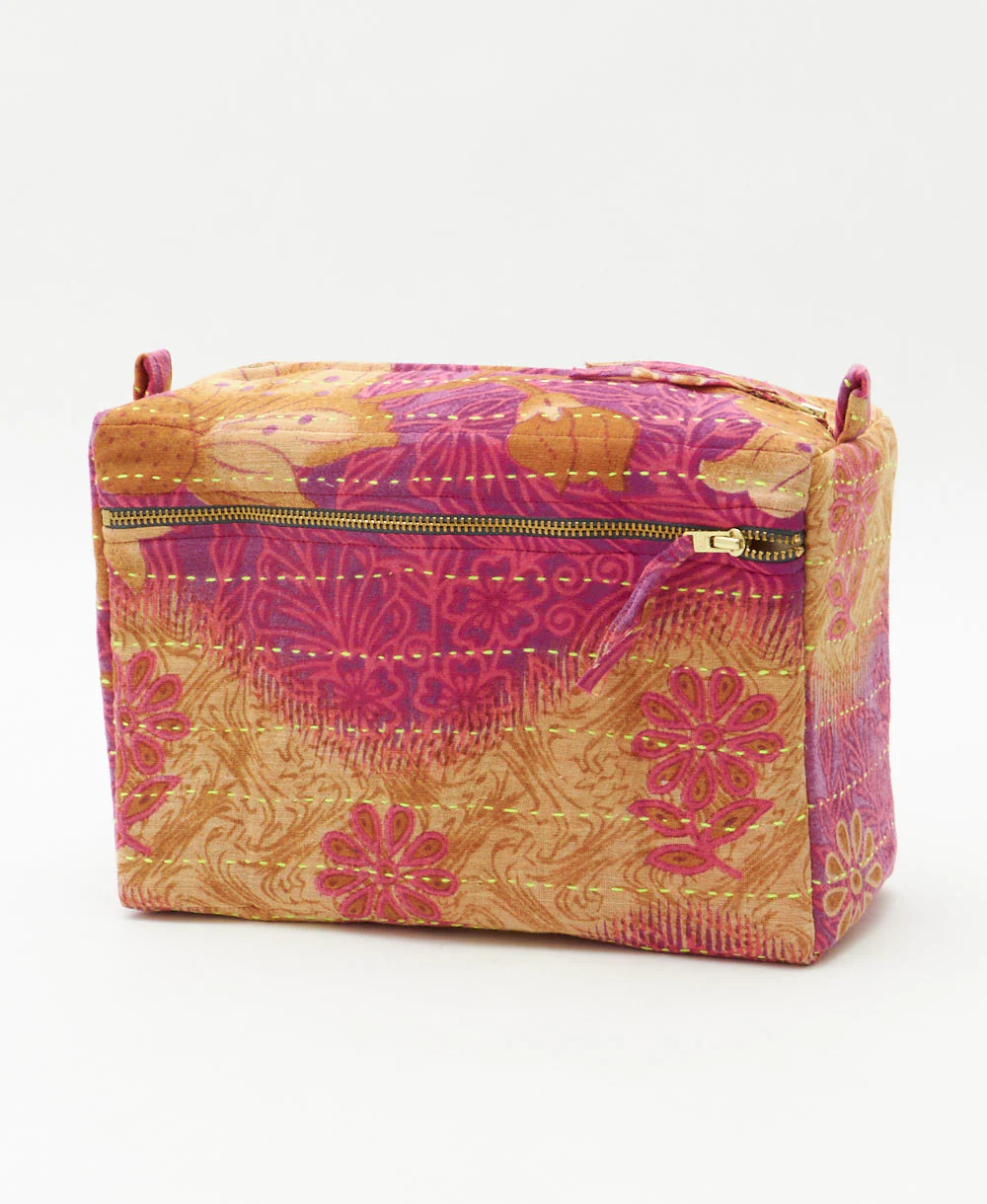 Kantha Large Toiletry Bag - No. 260316