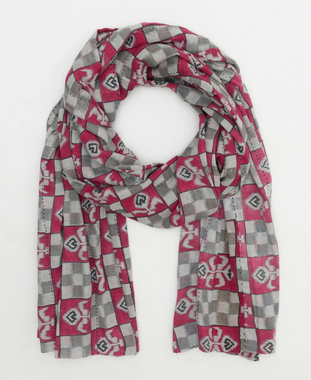 Kantha Long Scarf - No. 250524