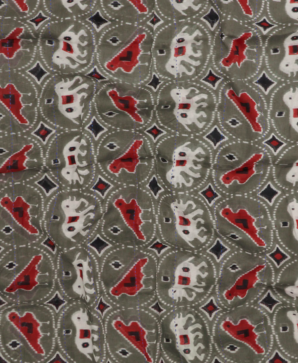 Kantha Long Scarf - No. 260333 - Image 2