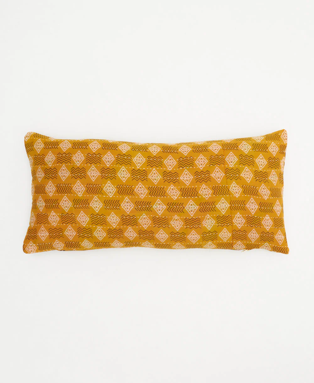 Kantha Lumbar Pillow - No. 250207