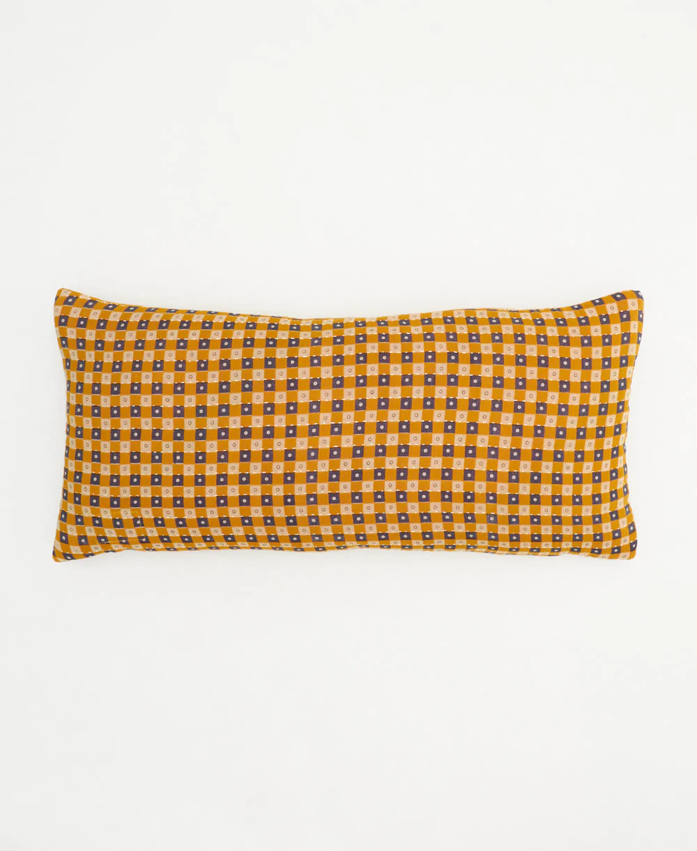Kantha Lumbar Pillow - No. 250207 - Image 2