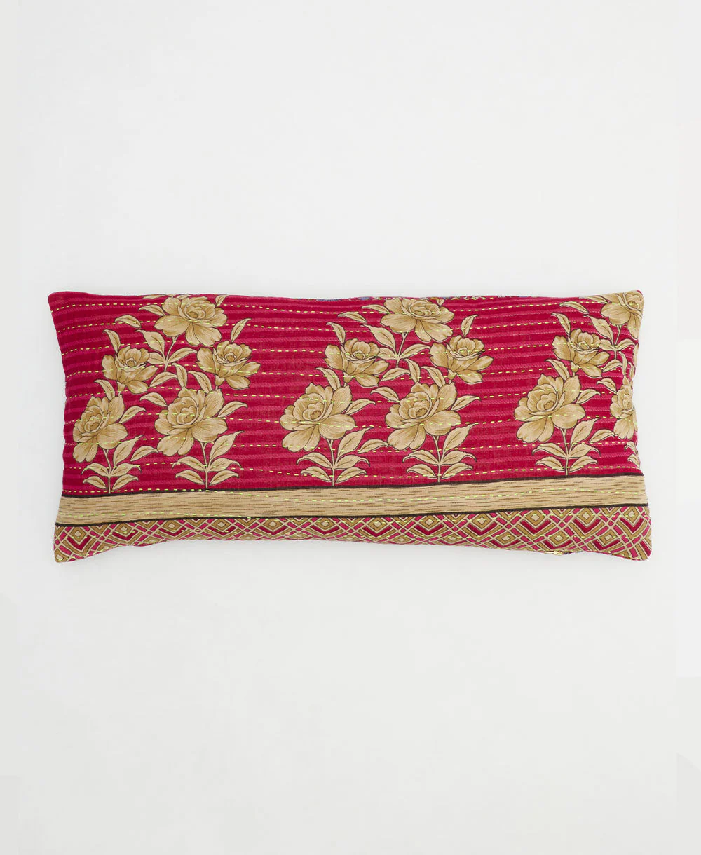 Kantha Lumbar Pillow - No. 250314