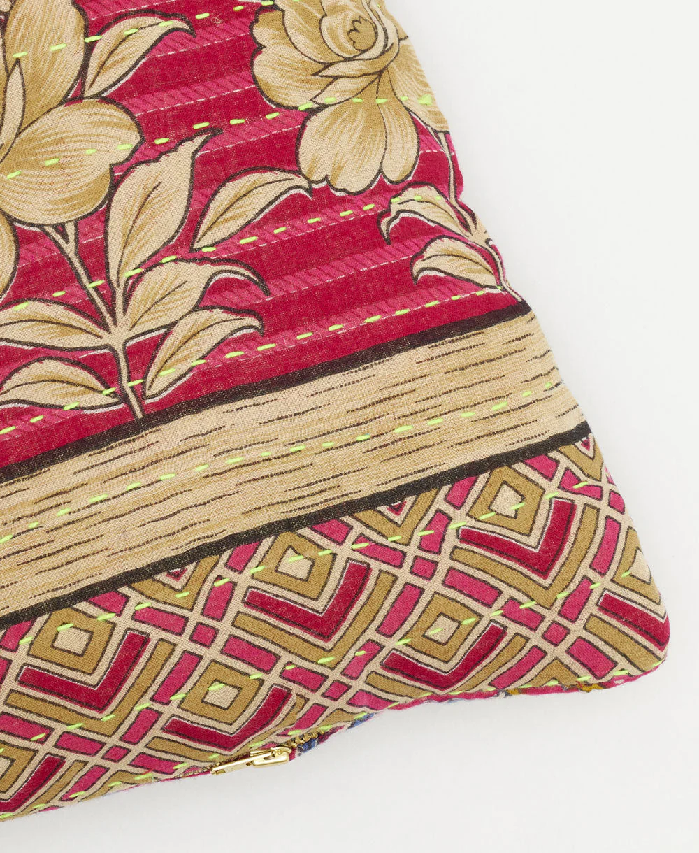 Kantha Lumbar Pillow - No. 250314 - Image 3