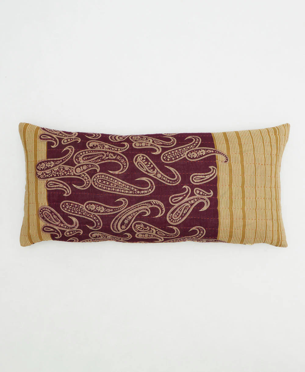 Kantha Lumbar Pillow - No. 250704