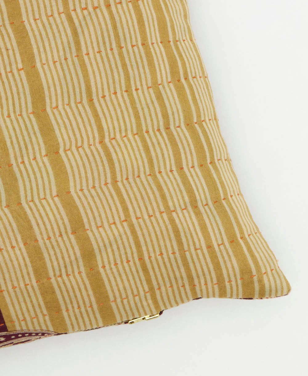 Kantha Lumbar Pillow - No. 250704 - Image 3