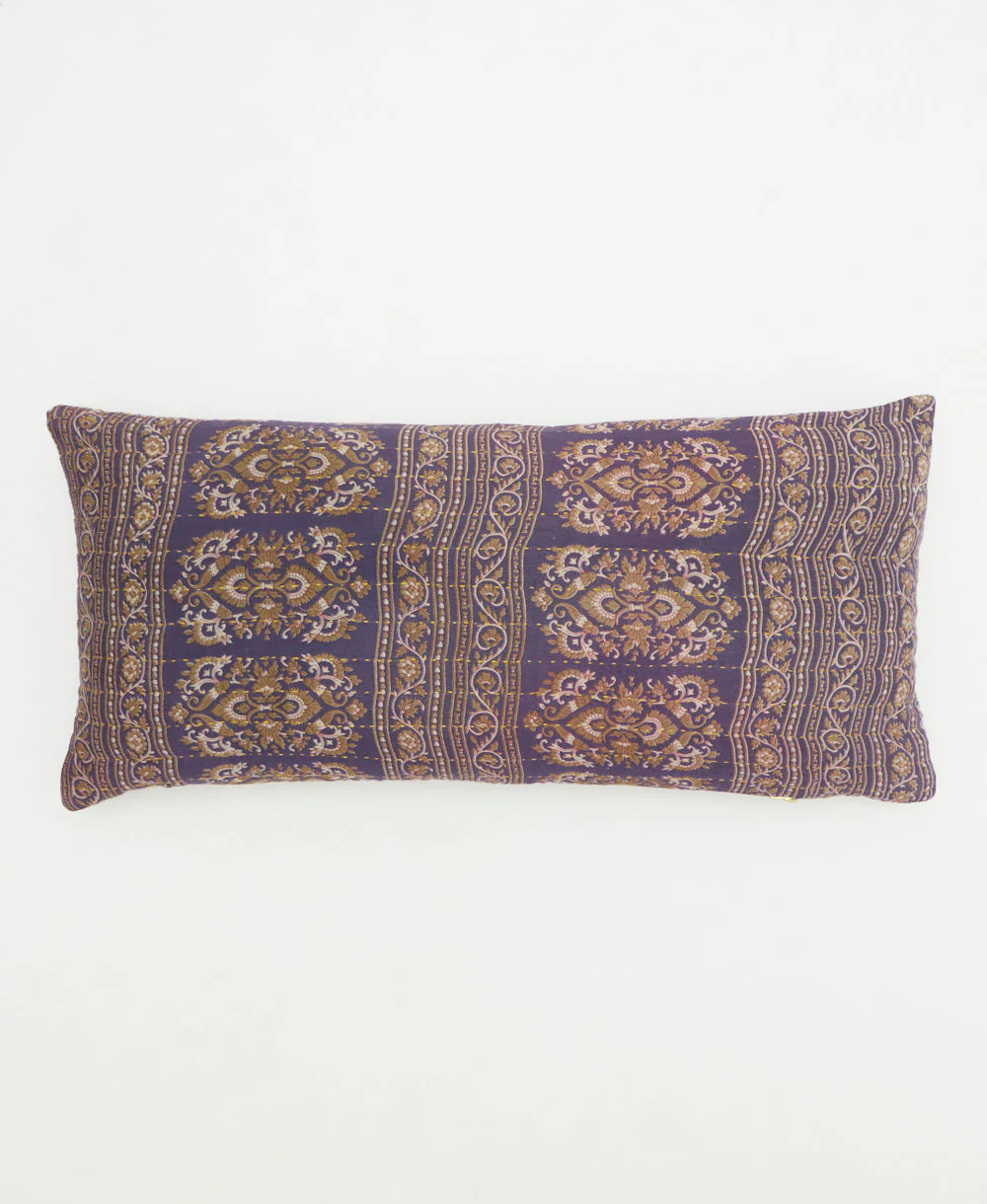 Kantha Lumbar Pillow - No. 260105