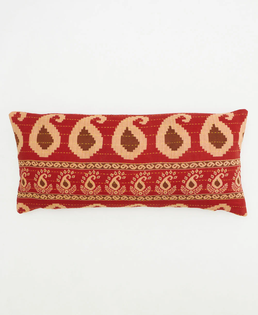 Kantha Lumbar Pillow - No. 260106