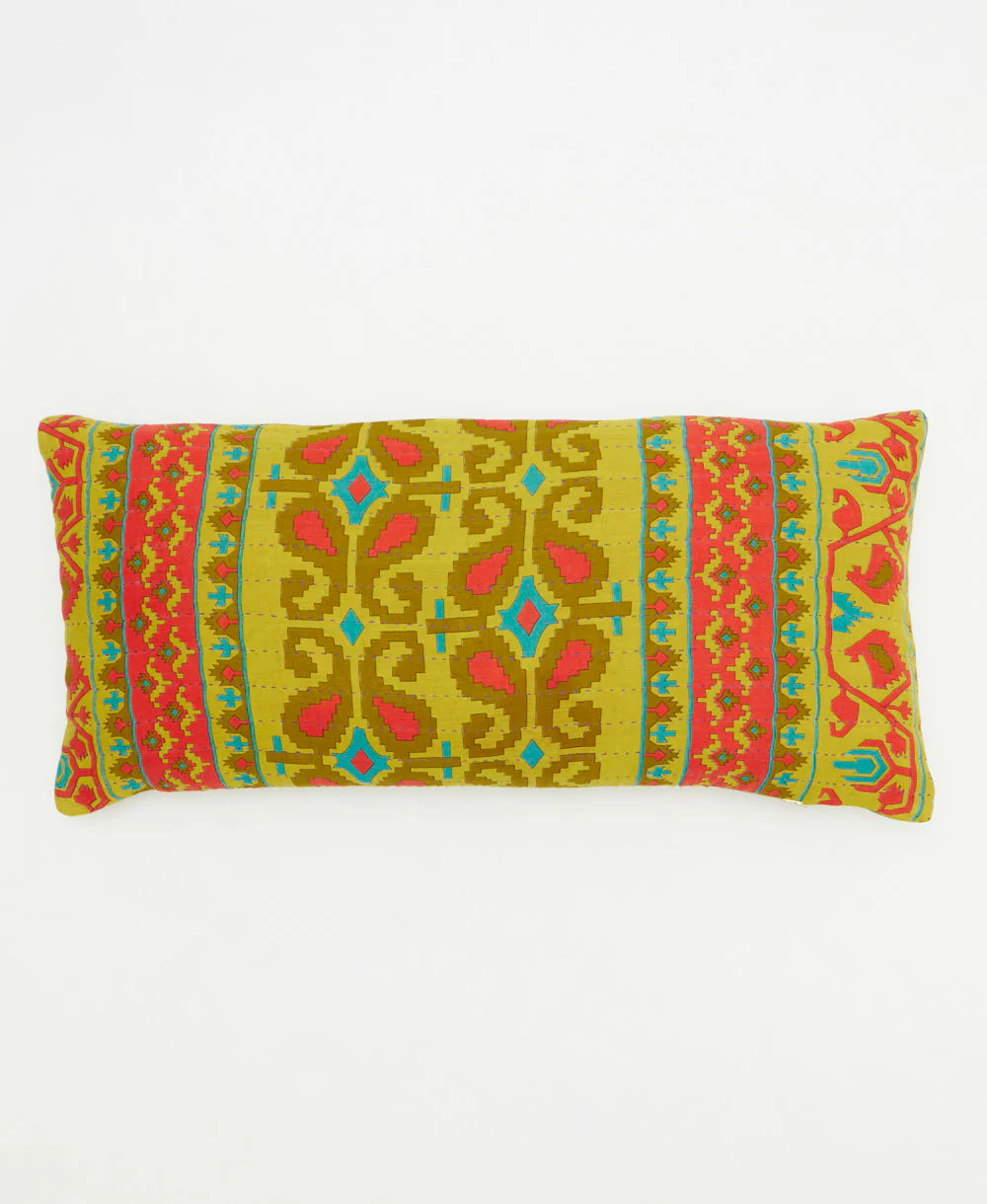 Kantha Lumbar Pillow - No. 260113