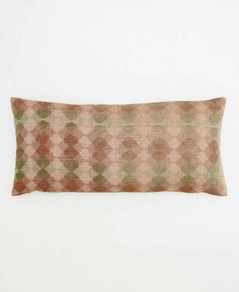 Kantha Lumbar Pillow - No. 260204 - Image 2