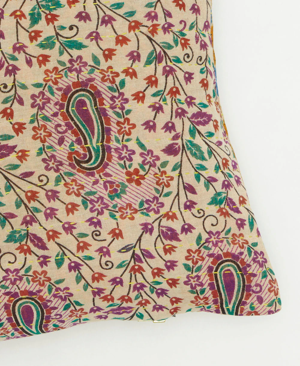 Kantha Lumbar Pillow - No. 260208 - Image 3