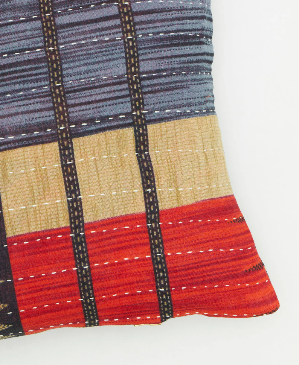 Kantha Lumbar Pillow - No. 260209 - Image 3
