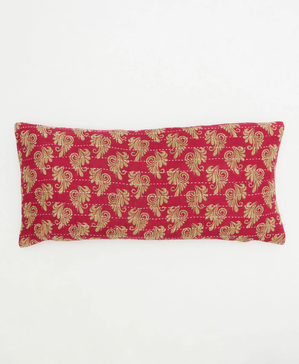 Kantha Lumbar Pillow - No. 260212