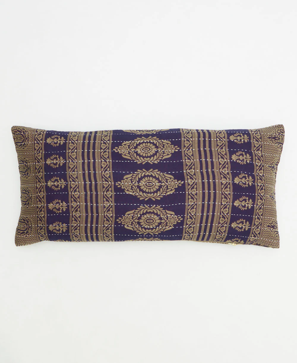 Kantha Lumbar Pillow - No. 260301