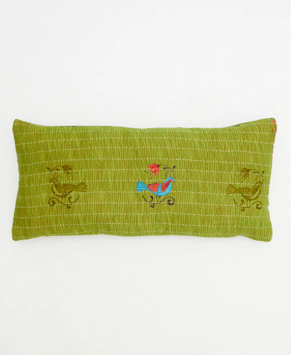 Kantha Lumbar Pillow - No. 260303 - Image 2