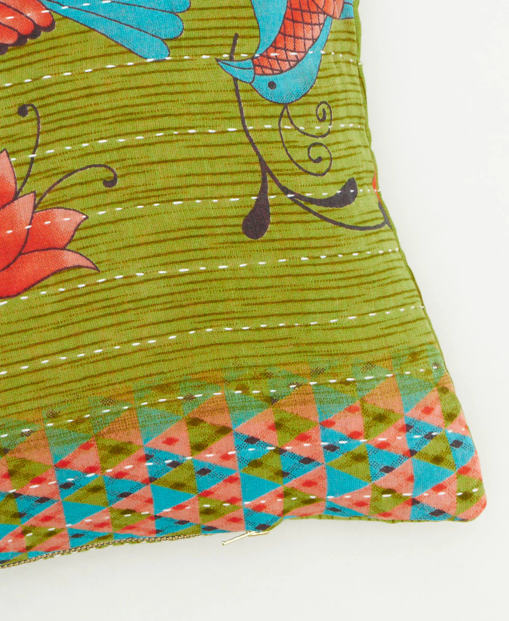 Kantha Lumbar Pillow - No. 260303 - Image 3