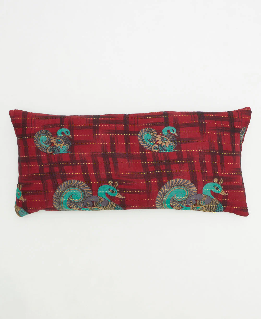 Kantha Lumbar Pillow - No. 260306
