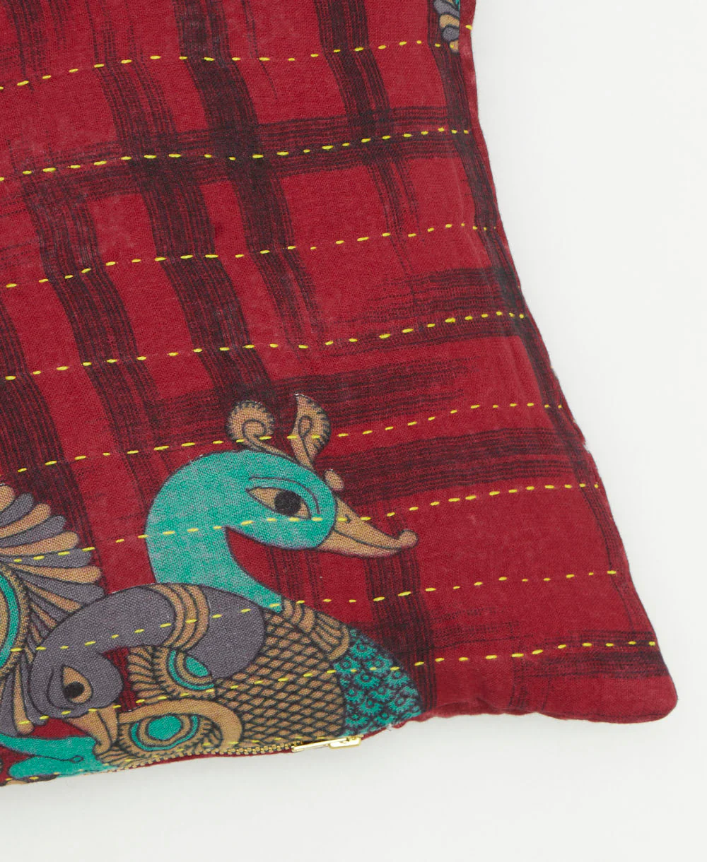 Kantha Lumbar Pillow - No. 260306 - Image 3