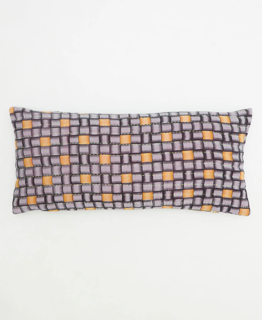 Kantha Lumbar Pillow - No. 260308