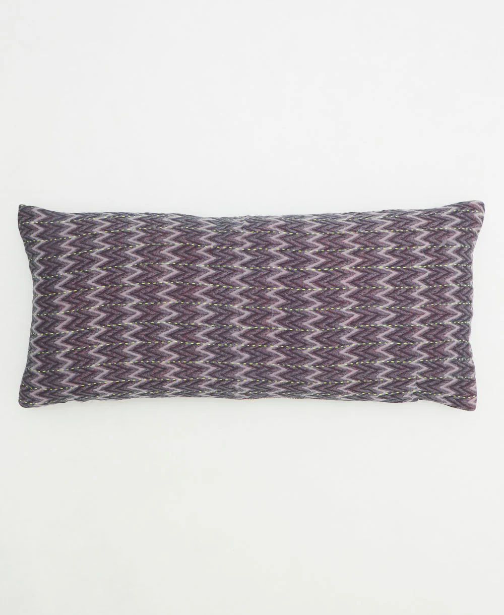 Kantha Lumbar Pillow - No. 260308 - Image 2